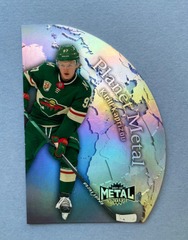 2021-22 NHL Metal Universe Planet Metal #PM-8 Kirill Kaprizov Die Cut Wild